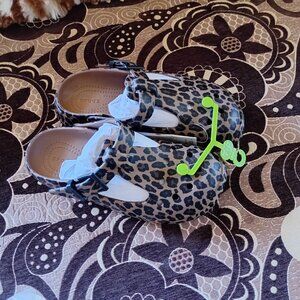 Cocs Classic Mary Jane Animal Clog NWT